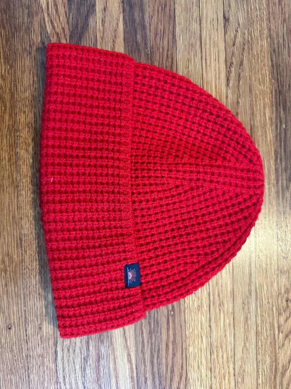 Faherty Red Wool Hat